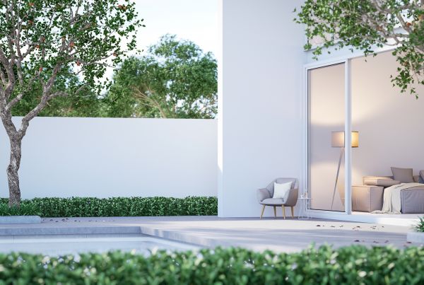 Courtyard Installation in Hickory