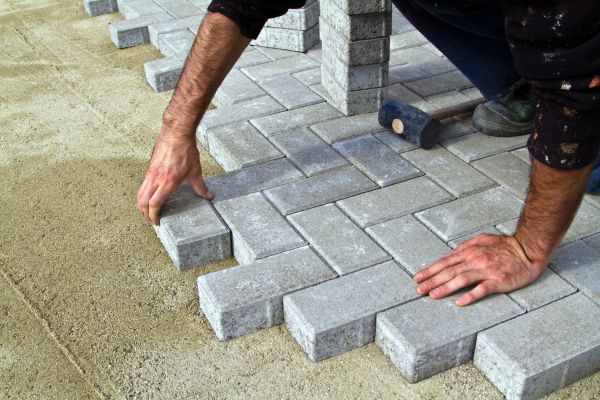 Concrete Paver Installation in Hickory