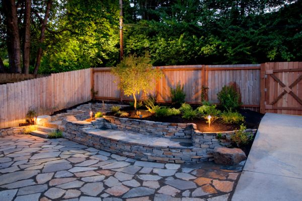 Stone Terrace Installation in Hickory