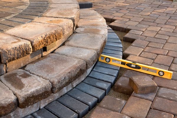 Sandstone Pavers Installation in Hickory