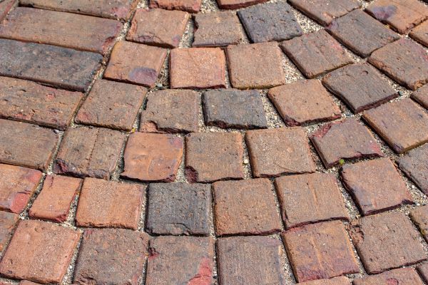 Clay Pavers Installation in Hickory