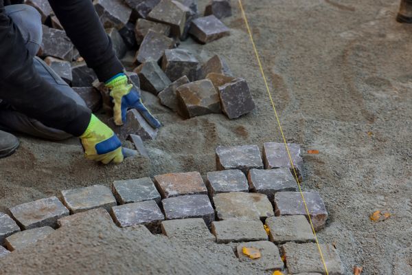 Patio Stones Installation in Hickory