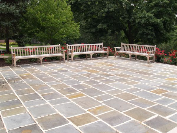 Slate Patio Installation in Hickory